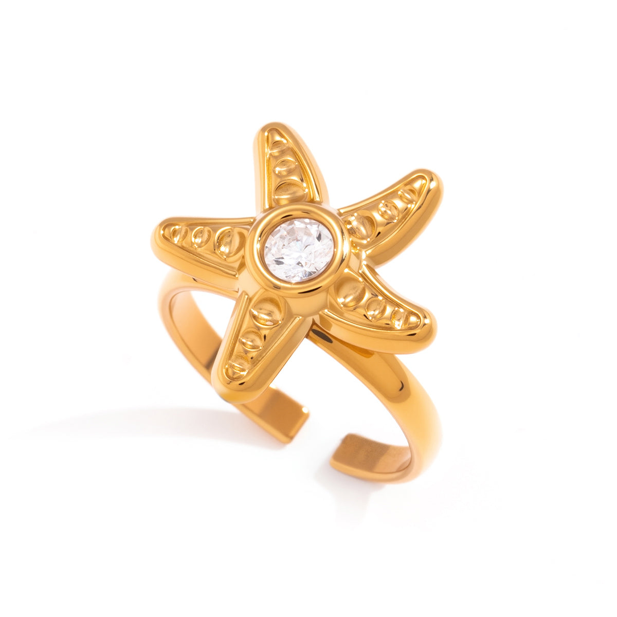 Sirocco Starfish Open Ring
