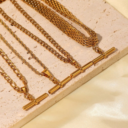 Mistral T-Bar Chain Necklace