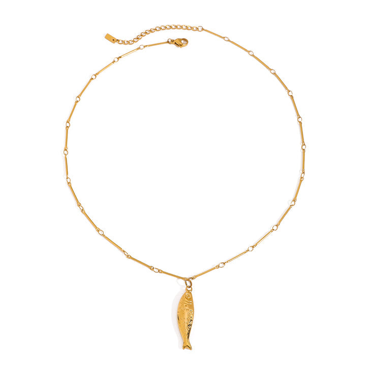 Sirocco Little Fish Pendant Necklace