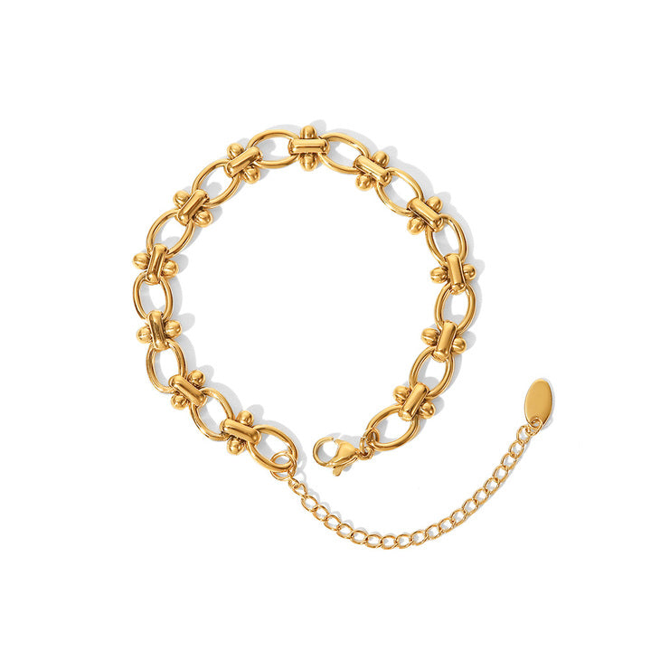 Ponent Mixed Link Chain Bracelet