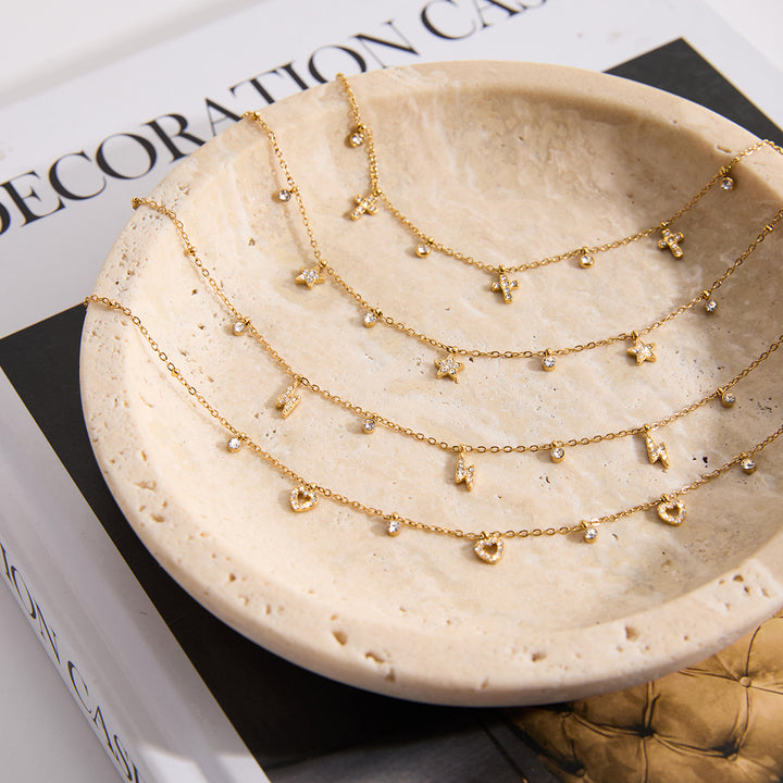 Meltemi Petite Charm Chain Necklace