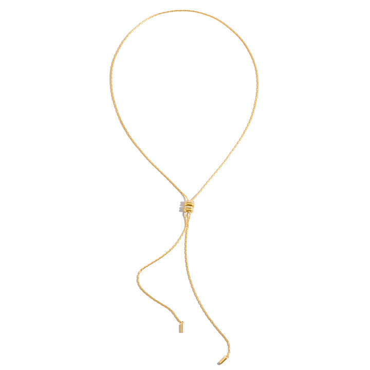 Tide Sliding Tassel Necklace