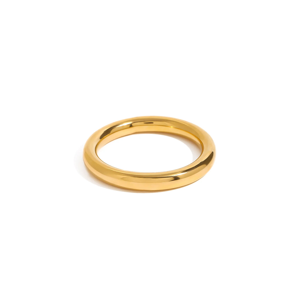 Riviera Smooth Round Bangle Bracelet