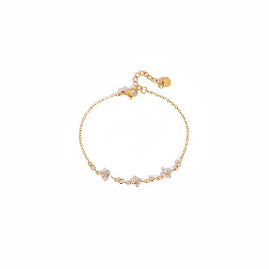 Juniper Petal Cluster Bracelet