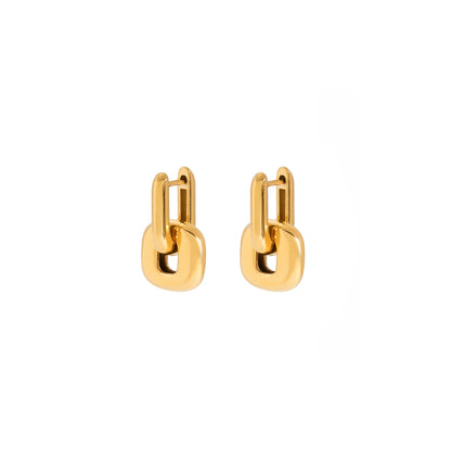 Lumen Chunky Link Drop Earrings