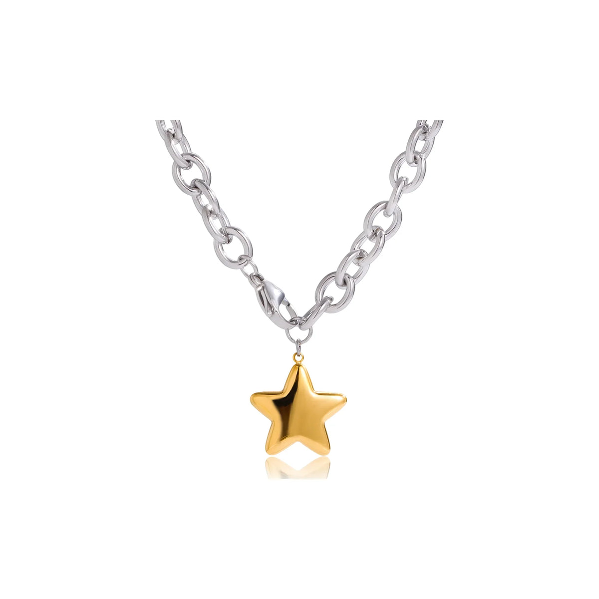 Levante Bold Star Chain Necklace