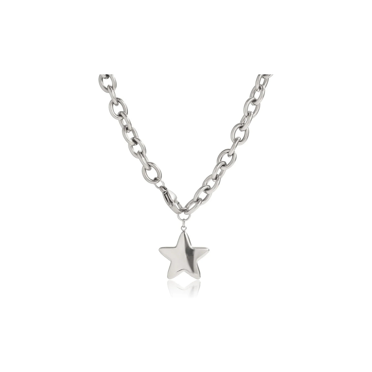 Levante Bold Star Chain Necklace