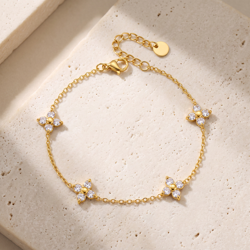 Alba Clover Station Bracelet