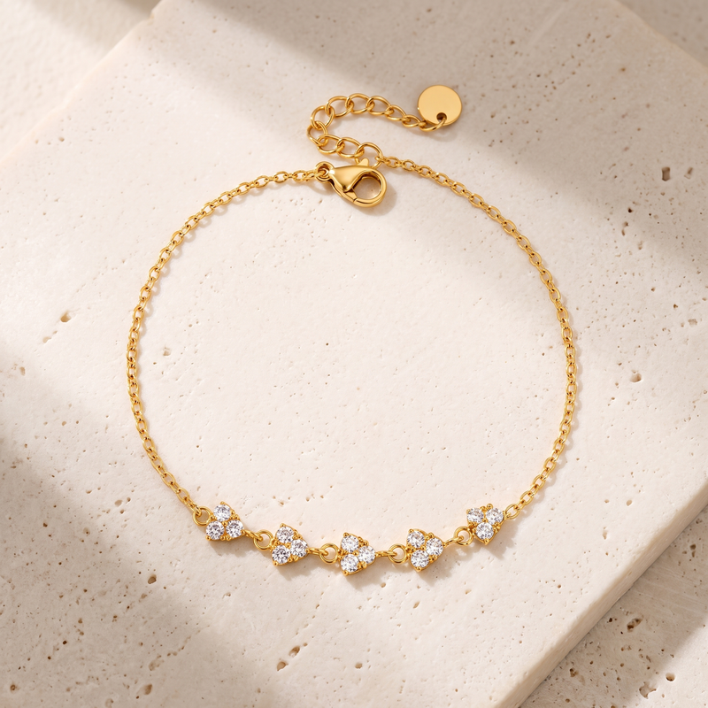 Mimosa Clover Trefoil Bracelet